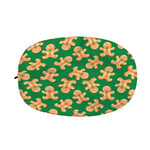 Cute Gingerbread Man Pattern Print Car Side Mirror Covers