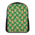 Cute Gingerbread Man Pattern Print Casual Backpack