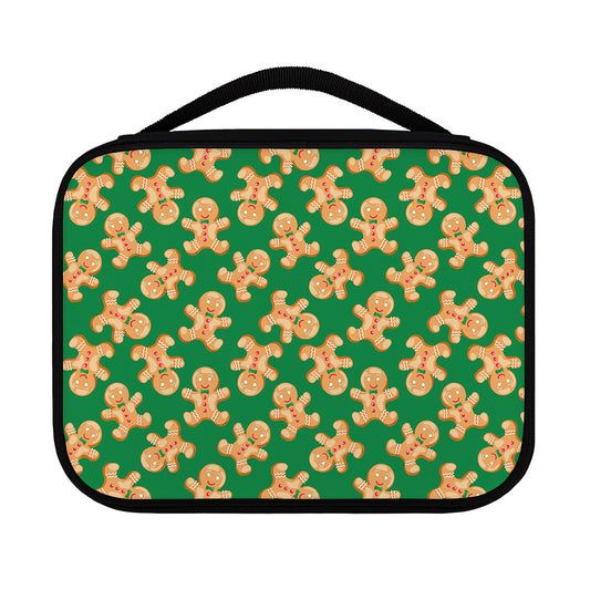Cute Gingerbread Man Pattern Print Classic Bible Case