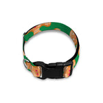 Cute Gingerbread Man Pattern Print Dog Collar