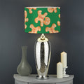 Cute Gingerbread Man Pattern Print Drum Lamp Shade