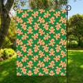 Cute Gingerbread Man Pattern Print Garden Flag