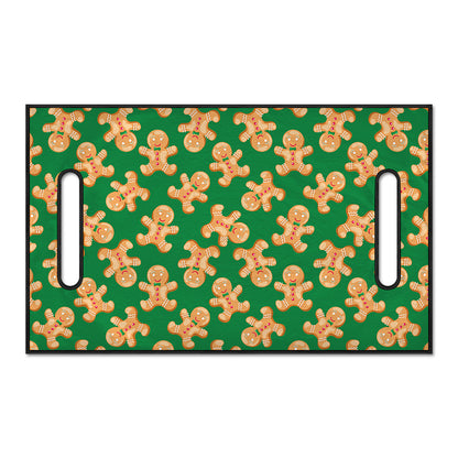 Cute Gingerbread Man Pattern Print Golf Cart Seat Cover