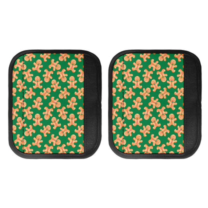 Cute Gingerbread Man Pattern Print Handle Covers