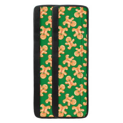 Cute Gingerbread Man Pattern Print Refrigerator Handle Covers
