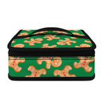 Cute Gingerbread Man Pattern Print Small Lunch Bag