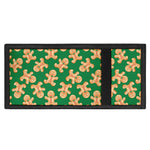 Cute Gingerbread Man Pattern Print Trifold Wallet