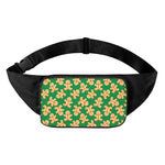Cute Gingerbread Man Pattern Print Waist Bag