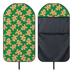 Cute Gingerbread Man Pattern Print Waterproof Car Seat Cover