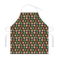 Cute Gingerbread Pattern Print Adjustable Apron
