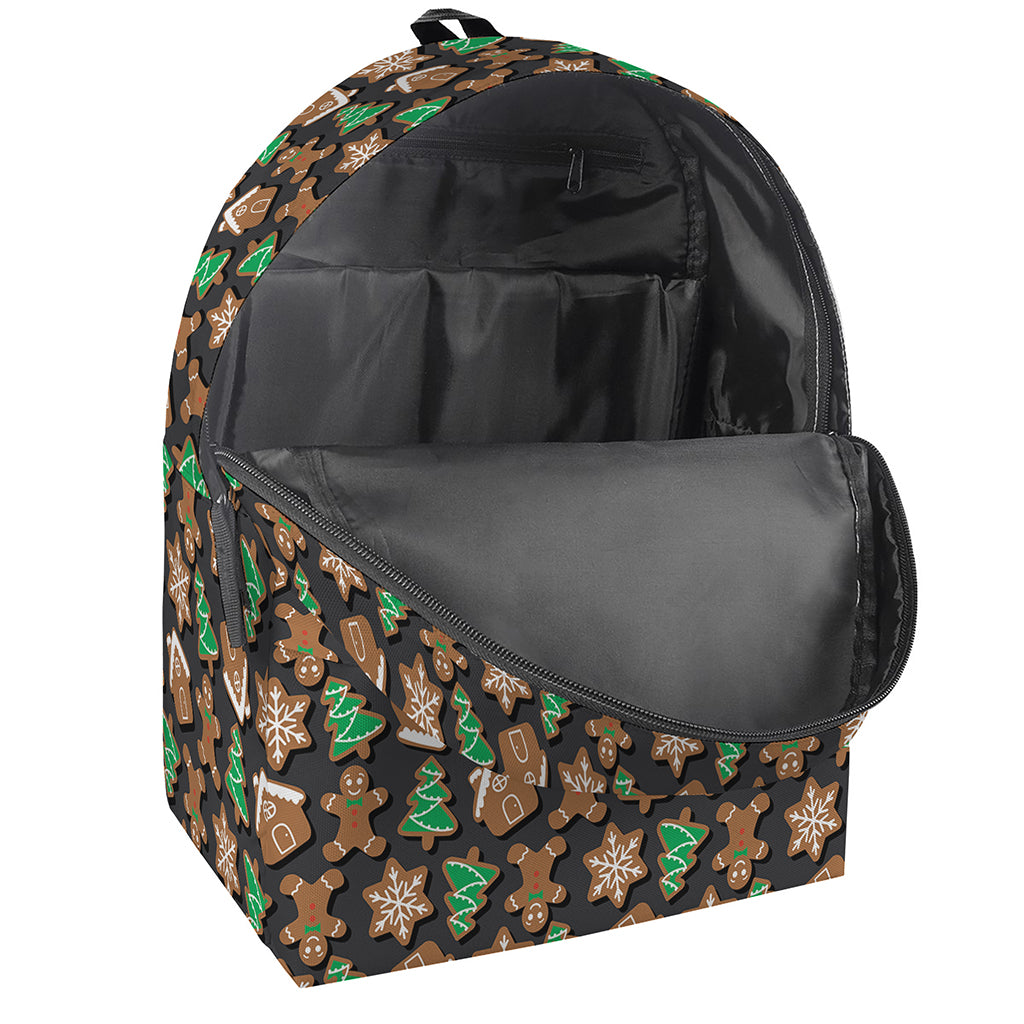 Cute Gingerbread Pattern Print Backpack