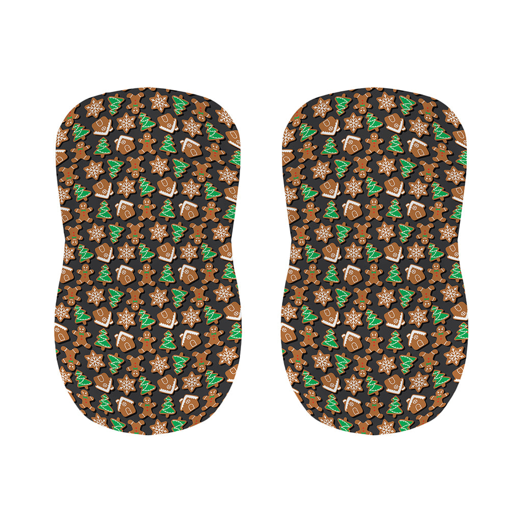 Cute Gingerbread Pattern Print Bar Stool Covers