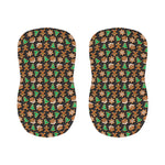 Cute Gingerbread Pattern Print Bar Stool Covers