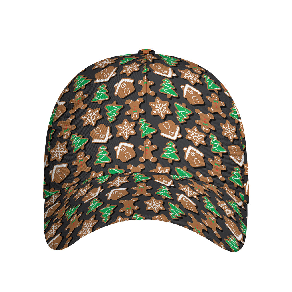 Cute Gingerbread Pattern Print Baseball Cap