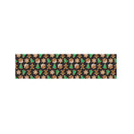 Cute Gingerbread Pattern Print Bed Runner