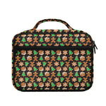 Cute Gingerbread Pattern Print Briefcase Bible Bag