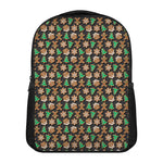 Cute Gingerbread Pattern Print Casual Backpack