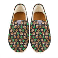 Cute Gingerbread Pattern Print Casual Shoes