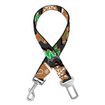 Cute Gingerbread Pattern Print Dog Seat Belt