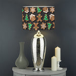 Cute Gingerbread Pattern Print Drum Lamp Shade