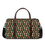 Cute Gingerbread Pattern Print Duffle Bag