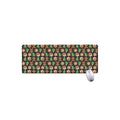 Cute Gingerbread Pattern Print Extended Mouse Pad
