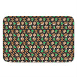 Cute Gingerbread Pattern Print Indoor Door Mat
