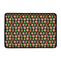 Cute Gingerbread Pattern Print Kitchen Mat