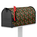 Cute Gingerbread Pattern Print Mailbox Cover