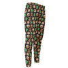 Cute Gingerbread Pattern Print Men's Compression Pants