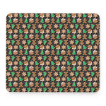 Cute Gingerbread Pattern Print Mouse Pad