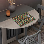 Cute Gingerbread Pattern Print Placemat