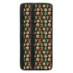 Cute Gingerbread Pattern Print Refrigerator Handle Covers
