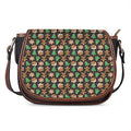 Cute Gingerbread Pattern Print Saddle Bag