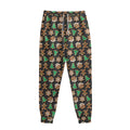 Cute Gingerbread Pattern Print Sweatpants