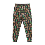 Cute Gingerbread Pattern Print Sweatpants
