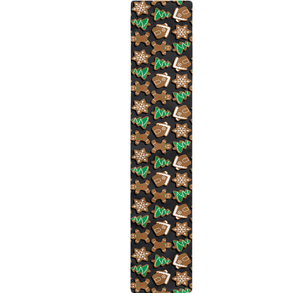 Cute Gingerbread Pattern Print Table Runner