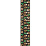Cute Gingerbread Pattern Print Table Runner