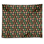 Cute Gingerbread Pattern Print Tapestry