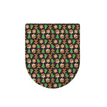 Cute Gingerbread Pattern Print Toilet Lid Cover