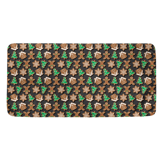 Cute Gingerbread Pattern Print Towel