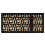Cute Gingerbread Pattern Print Trifold Wallet