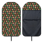 Cute Gingerbread Pattern Print Waterproof Car Seat Cover