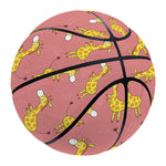Cute Giraffe Pattern Print Basketball