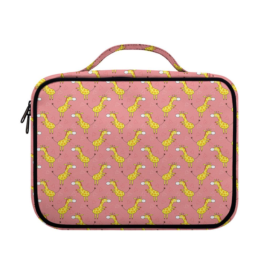 Cute Giraffe Pattern Print Briefcase Bible Bag