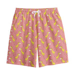 Cute Giraffe Pattern Print Cotton Shorts