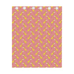 Cute Giraffe Pattern Print Curtain