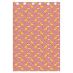 Cute Giraffe Pattern Print Curtain