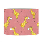 Cute Giraffe Pattern Print Drum Lamp Shade