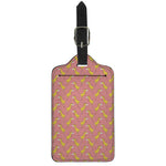 Cute Giraffe Pattern Print Luggage Tag